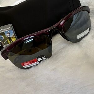 Liberty Sport Sun performance wrap style sunglasses new with pouch